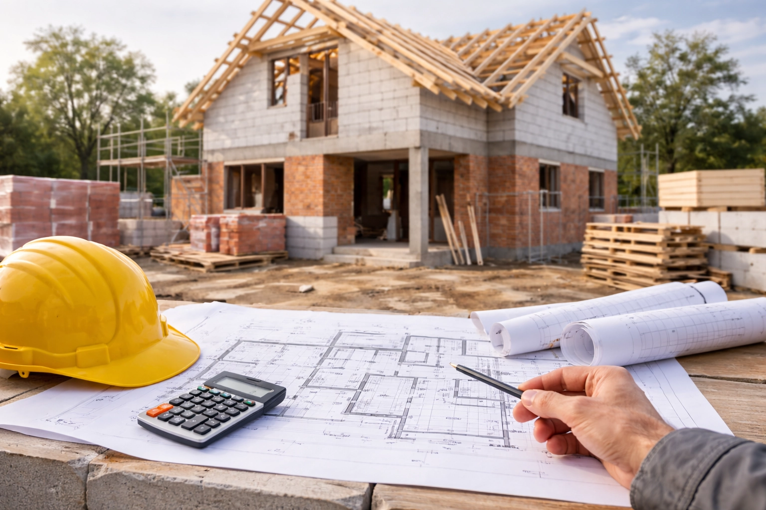 Ilustrační obrázek k článku Jak funguje hypotéka na stavbu domu